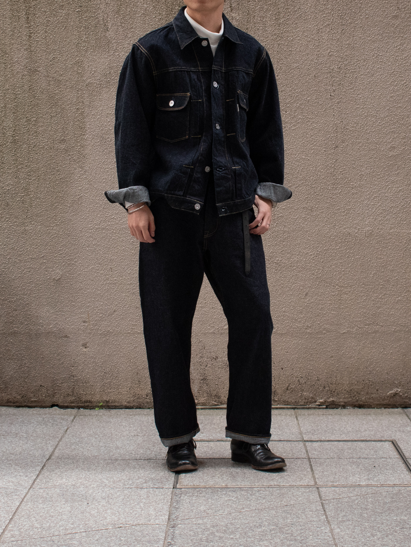 ヒップ109cmPHIGVEL Classic Jeans - Wide black 1
