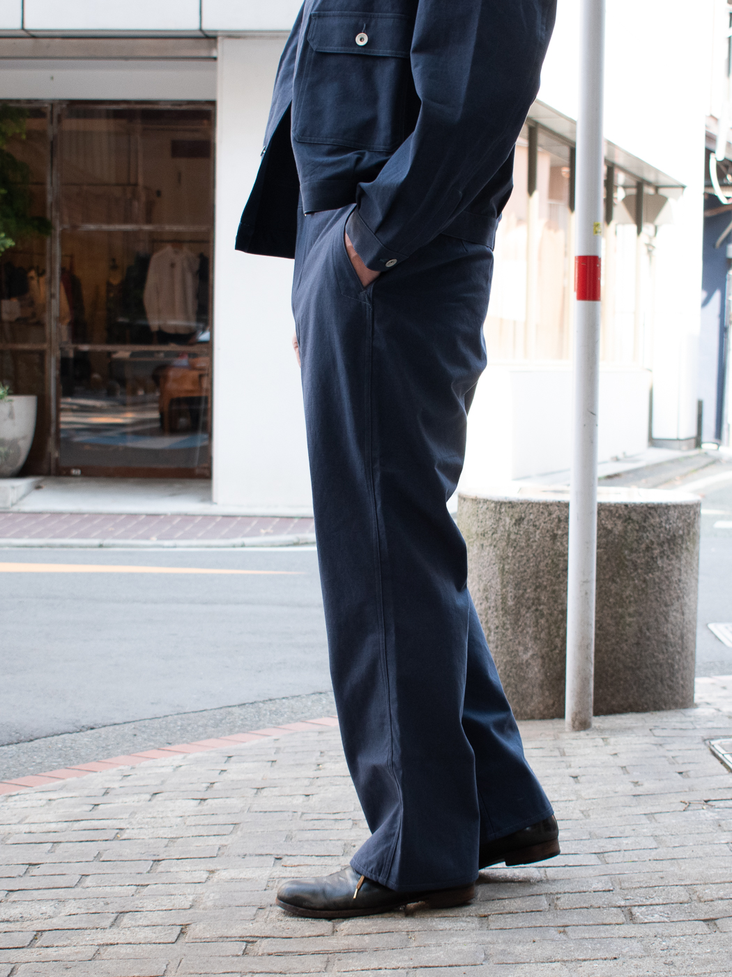 PHIGVEL DUCK CLOTH WORKADAY TROUSERS フィグ-