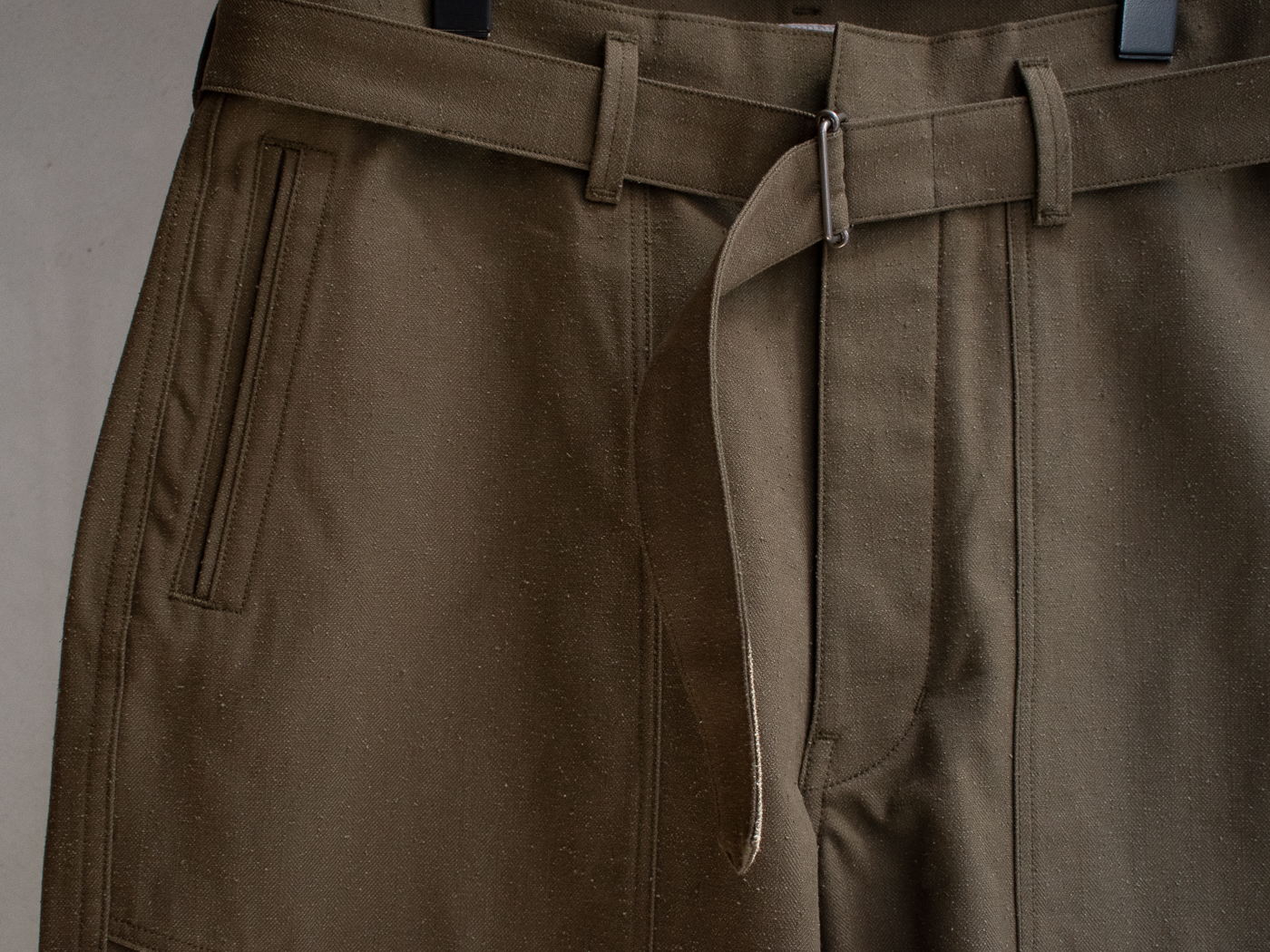 CYCLIST TROUSERS col.French Olive | PEOPLE | ピープル