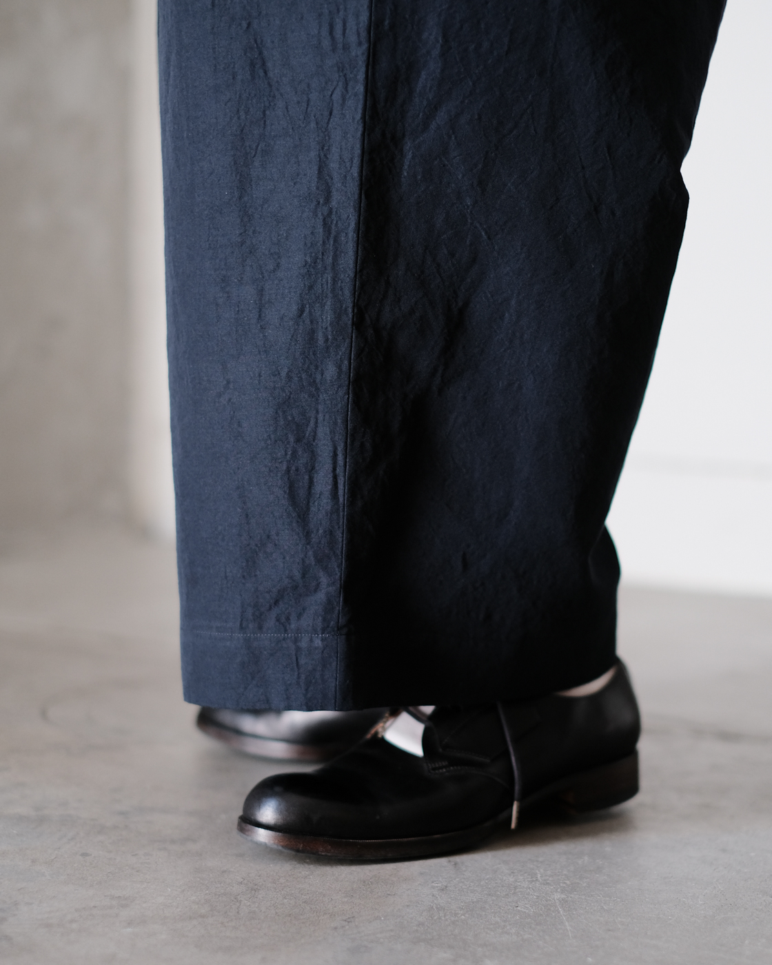 pocket wide pants col.Dark Navy | PEOPLE | ピープル