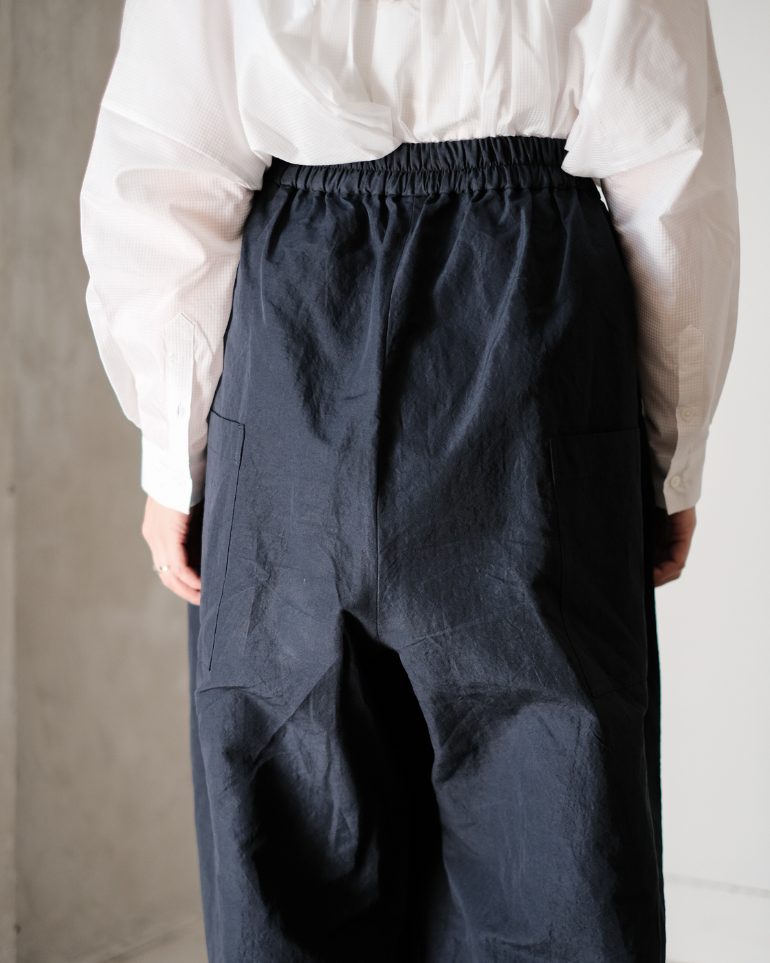 pocket wide pants col.Dark Navy | PEOPLE | ピープル