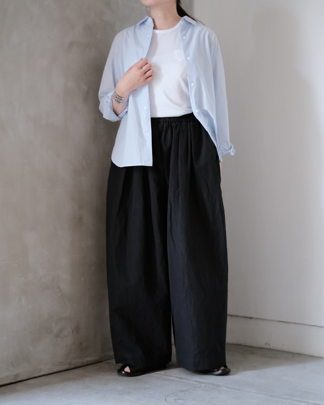 SACUCA pocket wide pants 美品 SACUCA- pocket wide pants – | PEOPLE | ピープル