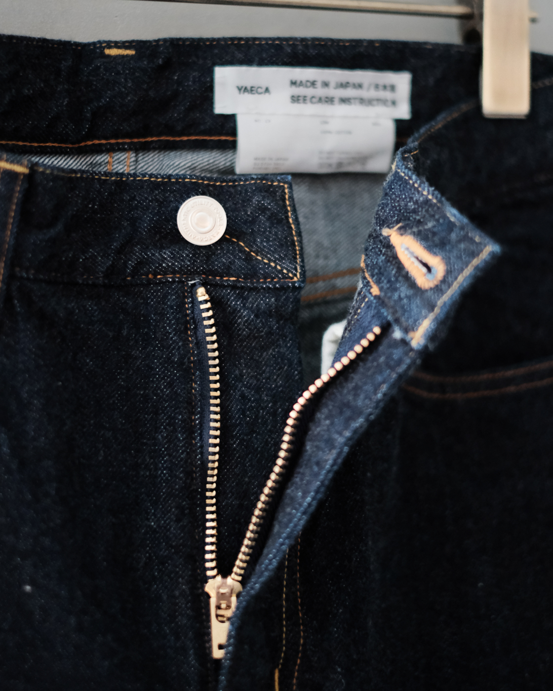 13-13W デニムワイドストレート (Men's) col.Indigo | PEOPLE | ピープル